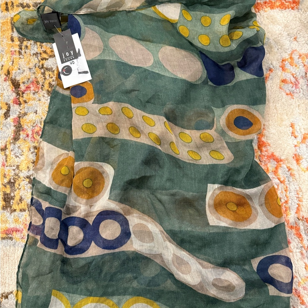 Colorful Patterned Scarf